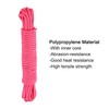 QUARKZMAN Polypropylen-Seilgeflecht 10M/33ft 3/8" Pink für den Innen- und Außenbereich