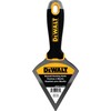 DEWALT Pointing Putty Knife| Stainless Steel w/Black Nylon Handle |