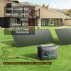 COMeap 6FT 2M 12AWG+14AWG Solar Connector to DC 8mm Adapter