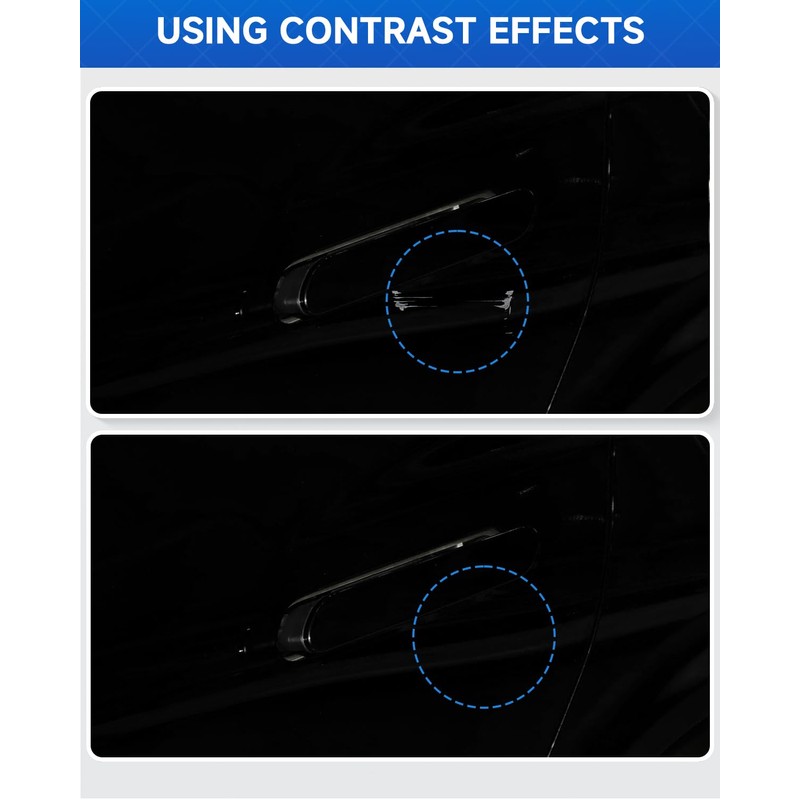 HX Antimatter Blue Metallic Touch Up Paint Compatible with Ford