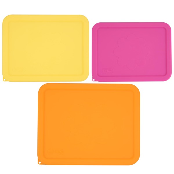 VIOTIIN 3 Cup 6 Cup 11 Cup Rectangle Silicone Storage