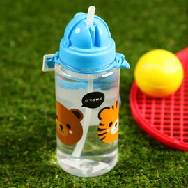 Puckator Fun Cutiemals Animal 450ml Childrens Water Bottle