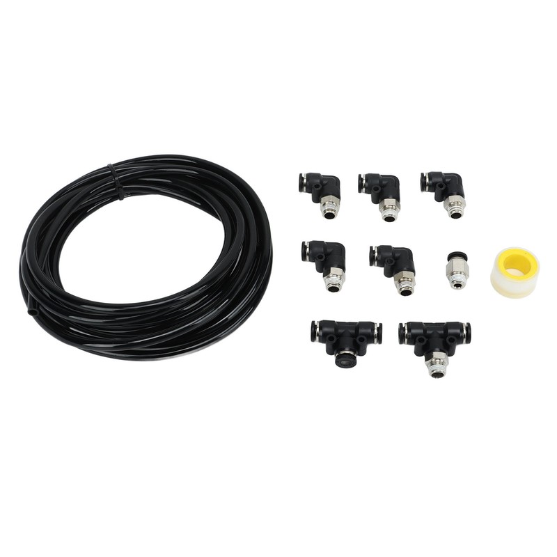 Turbo Vacuum Fitting Kit Turbocharged Wastegate Solenoid Connector Set for