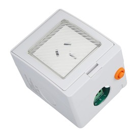 WiFi Socket, Smart Plug APP Remote Control Visible Dustproof Film for Balcony (SN55 AU (AU Plug 15A))