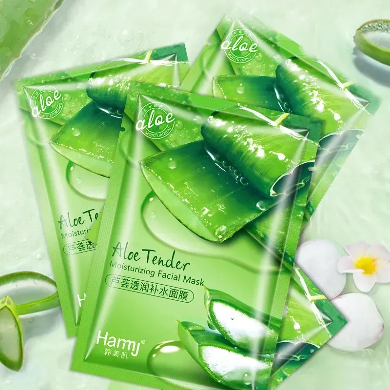 Mascarilla Facial Gel Aloe Vera Natural Unidades