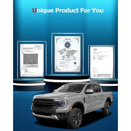 ASZSK 2 Pack Screen Protector For Ford Ranger 2024 2025,12" Infotainment Screen Film For Ranger LARIAT Raptor Accessories