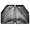 Haskyy 30-Piece Inner Hex Angle Key Set HX SAE 0.028-3/8