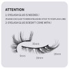 AKARA Natural Eyelashes, 7 Pairs, 3D False Eyelashes, Fake Lashes,