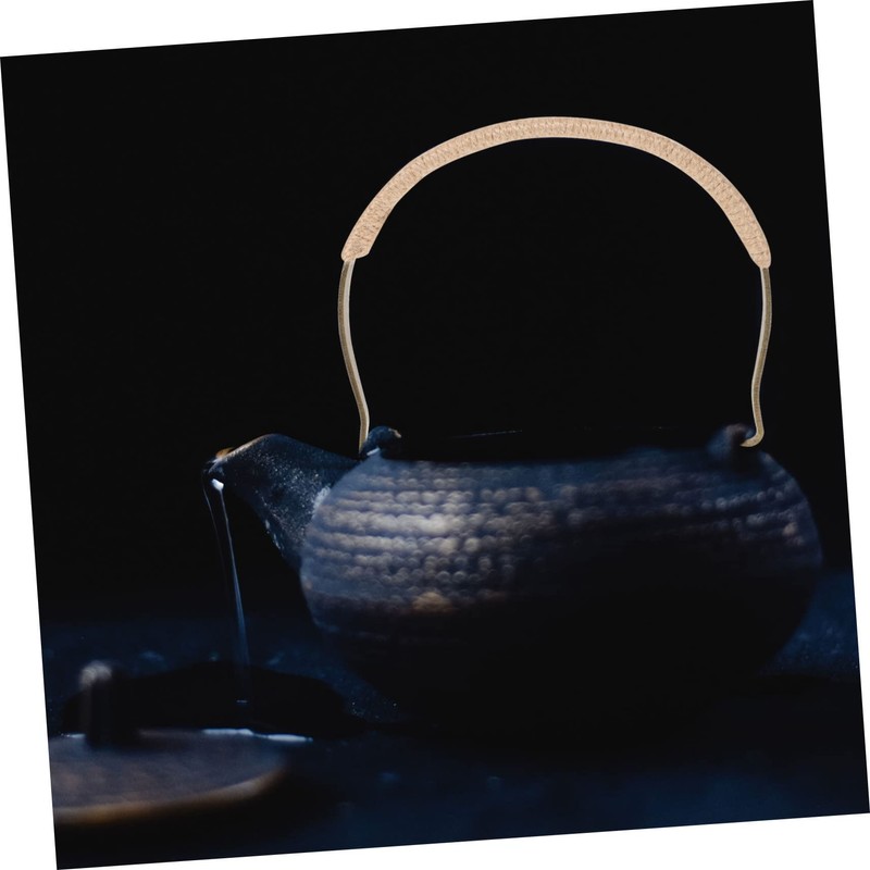 IWOWHERO Teapot Handle Replacement Lightweight Anti-Scald Grip for Ceramic Teapots