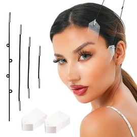 Bestselling Beauty - Juego de cinta invisible para levantamiento de rostro: 40 piezas en forma de V para doble barbilla, reafirmación del cuello y apr