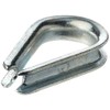 Merriway BH04218 (6 Pcs) Wire Rope Thimble, 3 mm, 1/8