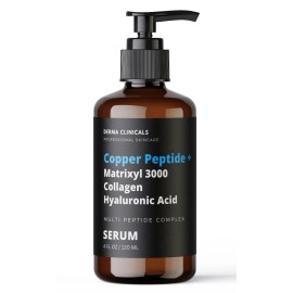 Pptido de cobre  Matrixyl 3000, colgeno, cido hialurnico, suero antienvejecimiento - 4 oz                                                             