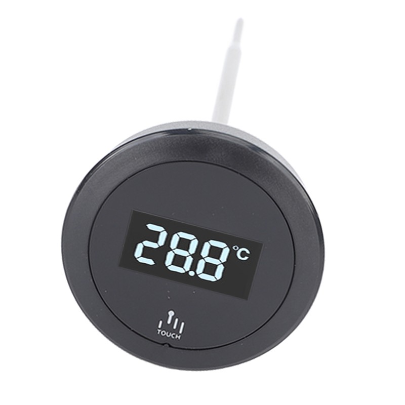 Digital Touch Screen Thermometer IP65 Waterproof Thermometer with Stainless Steel