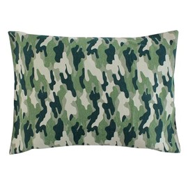 Hudson Baby Unisex Baby Cotton Toddler Pillow Case, Camo, One Size