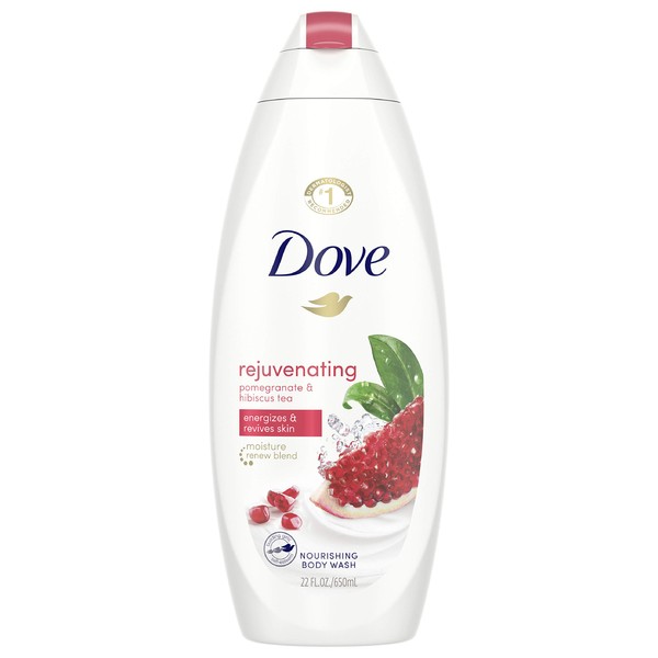 Dove Body Wash Rejuvenating Pomegranate & Hibiscus for Renewed, Healthy-Looking