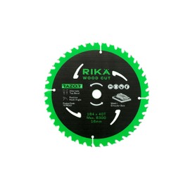 Rikä TCTR010 Razor Pro TCT Circular Saw Blade 184mm x 40T x 16mm