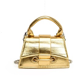 XFSRG Women's Shoulder Bag Crossbody Bag Handbag Small Modern Bags Stylish Shoulder Bag with Adjustable Strap, gold