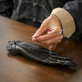 Buddha Hand Incense Burner, Incense Holder, Incense Plate, Object, Interior Decoration, Relaxing, Relaxing Incense Burner (Buddha Hand Incense Insert)