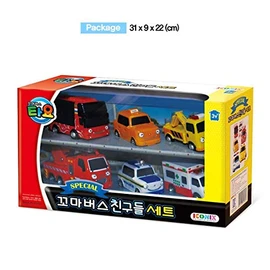 Tayo Little Bus Frends Set 1 (Pat, Toto, Nuri, Citu, Frank, Alice)