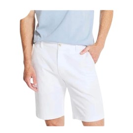 Nautica Mens 10" Stretch Cotton Classic Chino Short (US, Waist, 30, Regular, White)