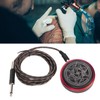 Tattoo Foot Pedal Round Shaped Prevent Slipping Stable Transmission Foot