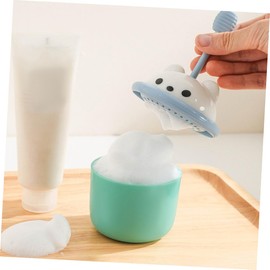 OHPHCALL Adorable Bear Shape Facial Cleanser Easy to Use Face Wash Foam Maker Pump