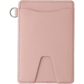 Slip On NSL-1801 Pass Case, Noir Single Pass Case, Pale Pink