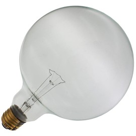 Industrial Performance 100G40/CL 120V, 100 Watt, G40, Medium Screw (E26) Base Globe Light Bulb (1 Bulb)