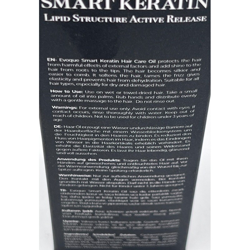 EVOQUE SMART KERATIN HAIR CARE OIL SPLIT-END & HEAT PROTECTION