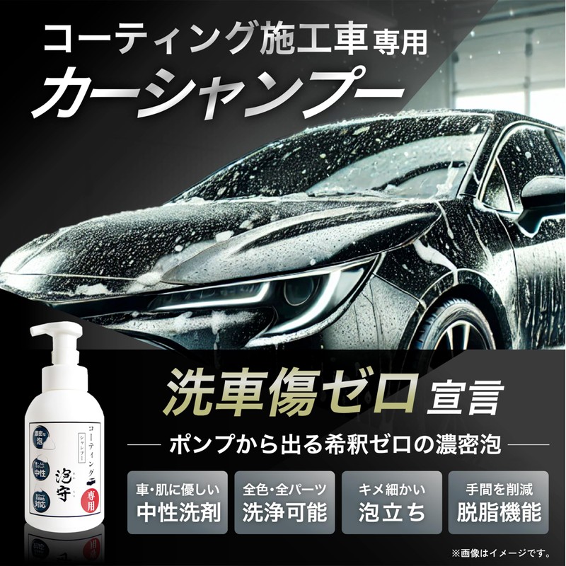Car Shampoo, Foam Protection for Cars, 16.9 fl oz (500
