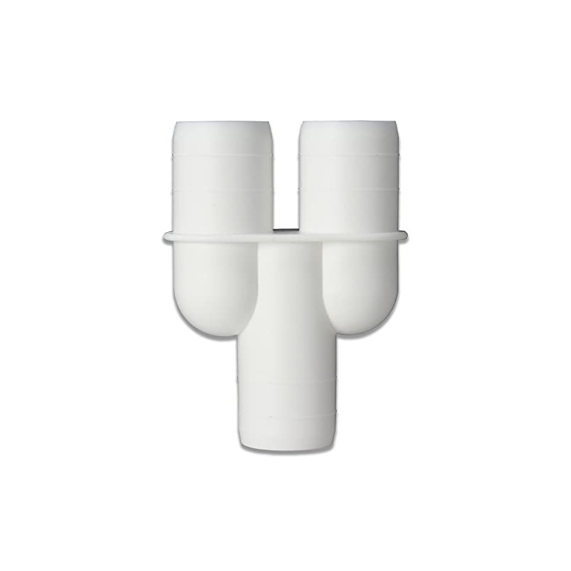2-Way Vertical Connector Male for Condensate Hose Diameter 20 mm,