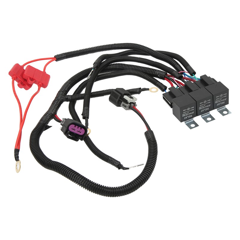 ECU Control Dual Electric Fan Upgrade Wiring Harness Stable Performance