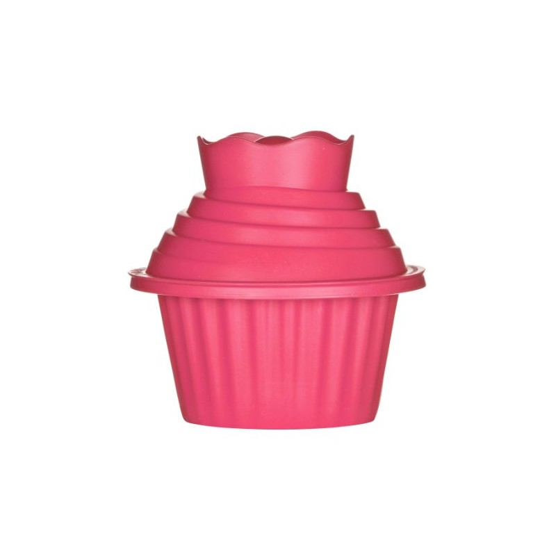 Premier Housewares 104501 Giant Cupcake Mould, 3-Pieces - Hot Pink,
