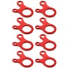Set of 8 High Quality Aluminium 4 Section (Tent Rope