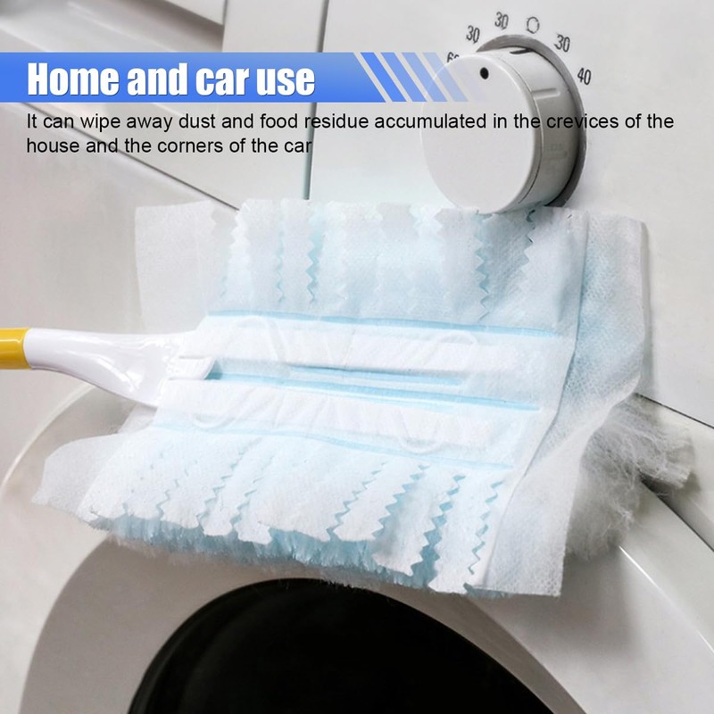 YoRise Duster Refills, Microfiber Cleaning Tools with 1 Handle, Heavy