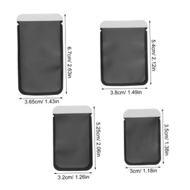 Zerodeko 100pcs Teeth Bibs for Patient Care Durable Plate Covers for Clinics Nail Art and Eyelash Extensions Versatile Protection for Imaging Plates