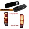 ADIIL Smoked Black Lens Red LED Rear Tail Brake Lights
