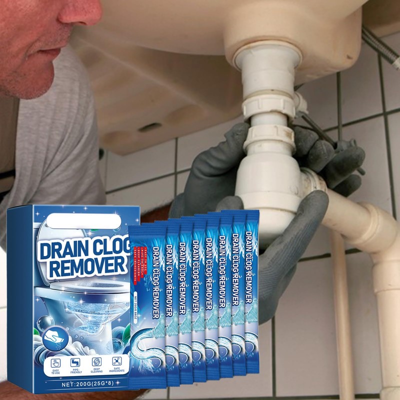 Pipeline Dredging Agent,Powerful Pipeline Unclogging Powder | Fast Acting Clog