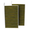 vhbw 2 x cabin filter replacement for Mann-Filter FP 25
