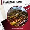 Green Direct Disposable Aluminum Foil Baking Pans with Lids 9x13
