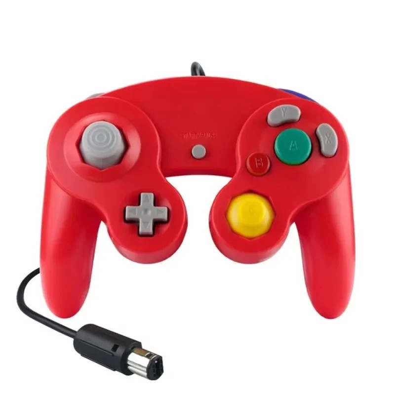 GameCube-Compatible Wired Controller for Retro Gaming – Responsive Joystick Gamepad