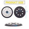 3PCS 5 Inch 8 Hole Hook & Loop Sander Replacement