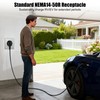 HBL9450A Straight Blade Device Receptacle, 50 Amp Car Charger Receptacle,