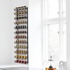 SWOMMOLY Adjustable Wall Mount Spice Rack Organizer, 12-Tier Dual-use (Multi-use)