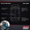 REAR DIFF LOCK - Red - STARK 5-PIN HORIZONTAL Laser