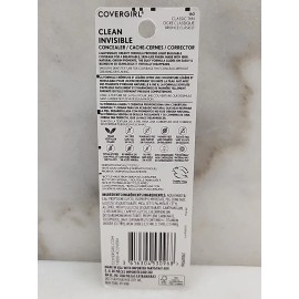 Covergirl Clean Invisible concealer #160 Classic Tan - Fragrance Free, Vegan