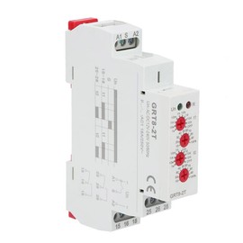 GRT8-2T Mini Din Rail Type Double Delay on Time Delay Relay IP20(AC/DC12V~240V)