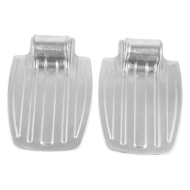 SAFIGLE 1 Pair Elevating Wheelchair Footplates Heavy Duty Foot Rest for Wheelchairs Durable Alloy Pedals for Seniors Comfortable Stable Platform for Home Use Accessory