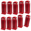 10 x London Telephone Box Magnet, British Souvenir Metal Magnet,
