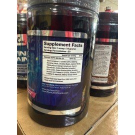 RYOT LABS VEIN TRAIN BY RYOT LABS PRE WORKOUT STIMULANT FREE N.O. BOOST ITALIAN ICE FLAVOR